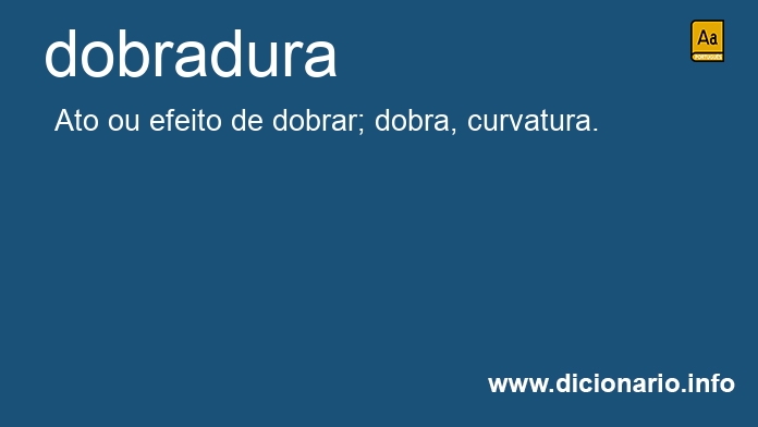Significado de dobraduras