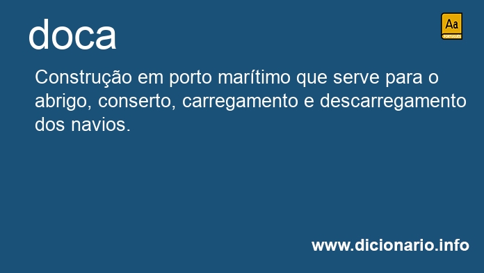 Significado de doca