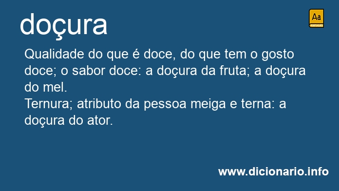 Significado de douras