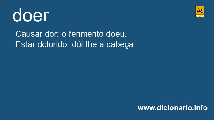 Significado de doereis