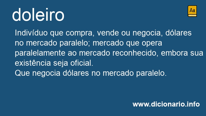 Significado de doleiros