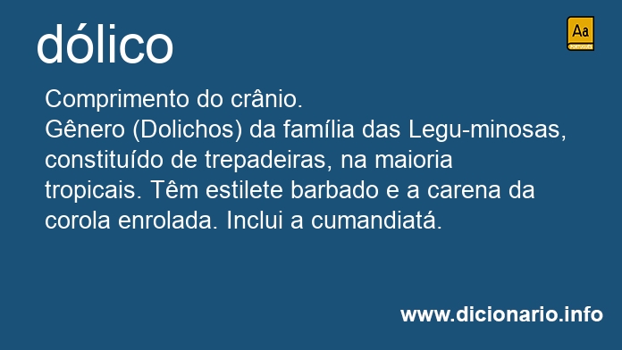 Significado de dlicos