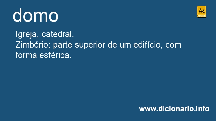 Significado de domo