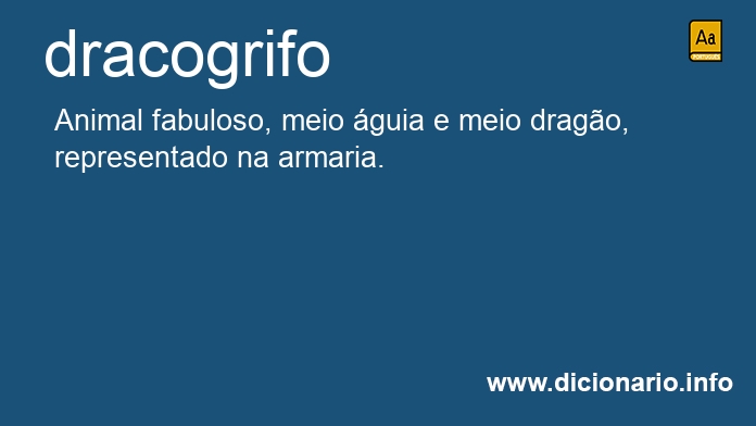 Significado de dracogrifo