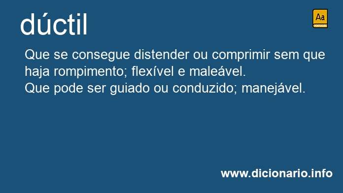 Significado de dctil