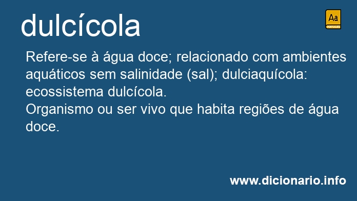 Significado de dulccola