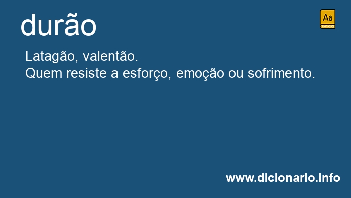 Significado de durona