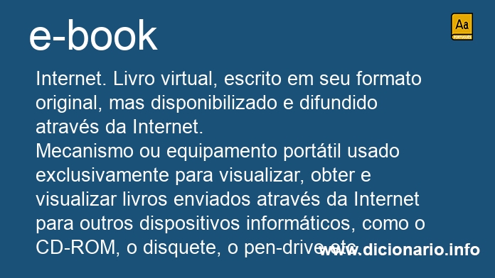 Significado de e-book