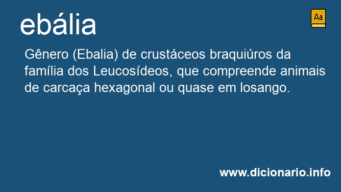 Significado de eblia