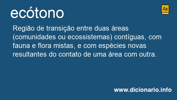 Significado de ectono