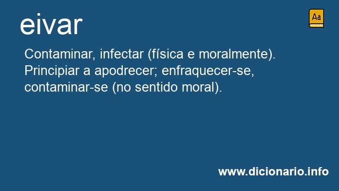 Significado de eivarmos