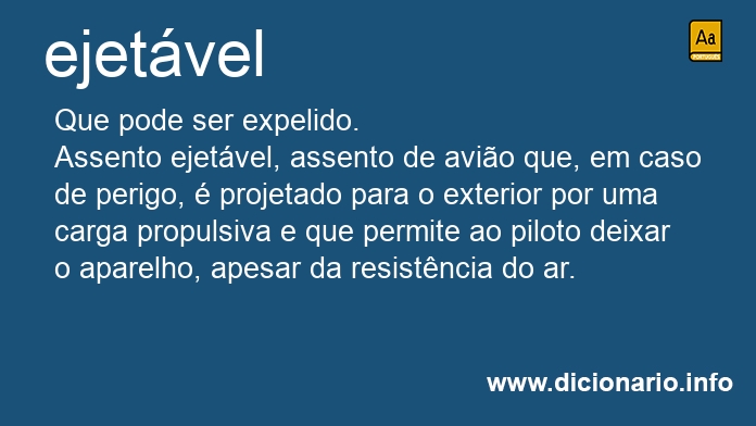 Significado de ejetvel