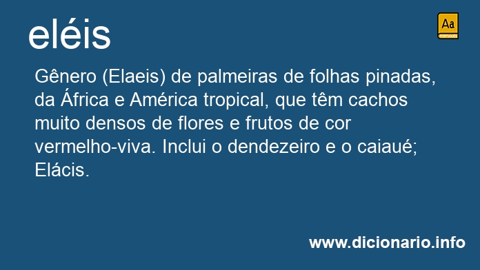 Significado de elis