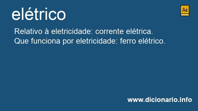 Significado de eltrica