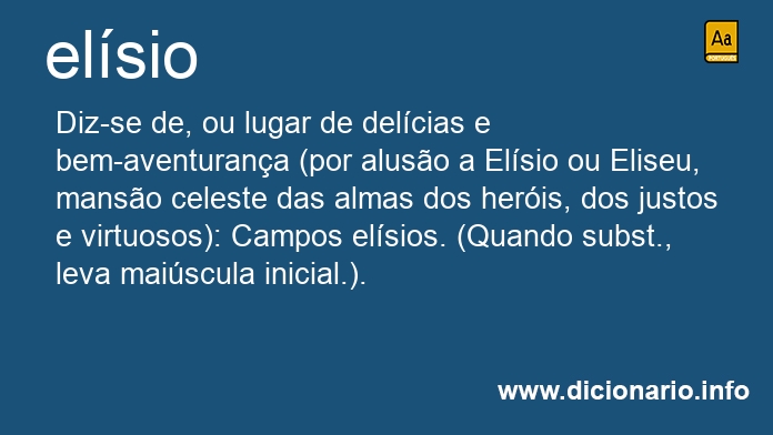 Significado de elsios
