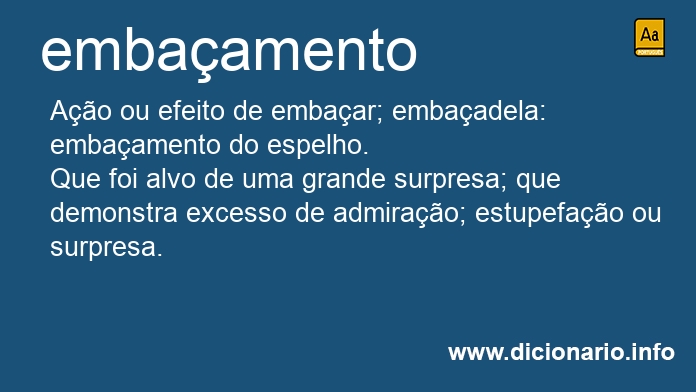 Significado de embaamento