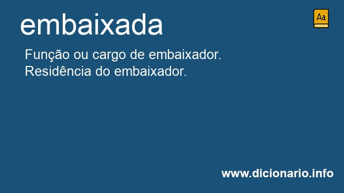 Significado de embaixada