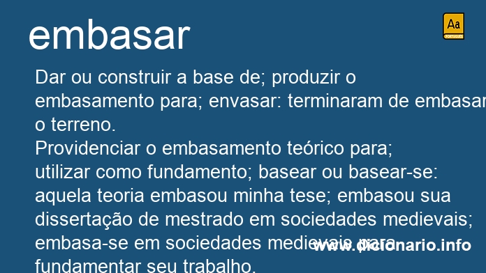 Significado de embasa