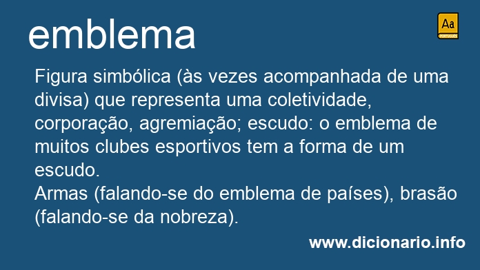 Significado de emblema