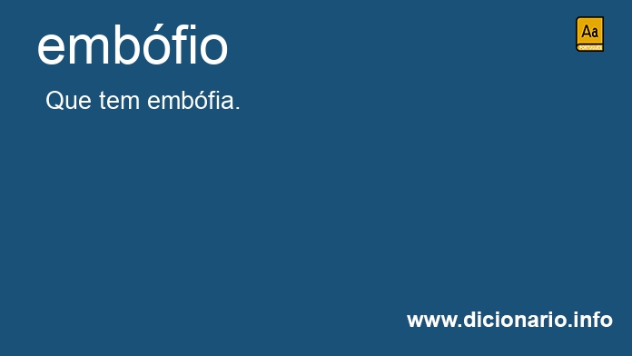 Significado de embfio