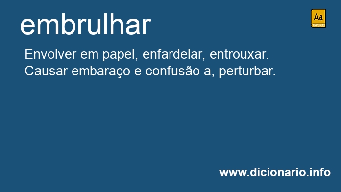 Significado de embrulha