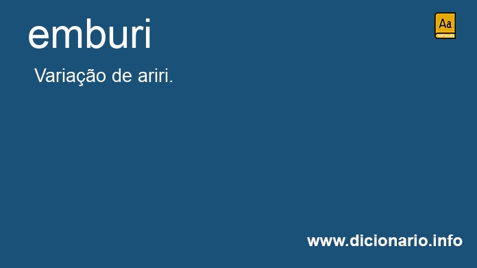 Significado de emburis