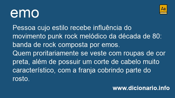 Significado de emo