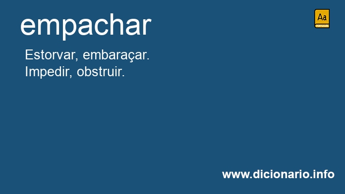 Significado de empacha