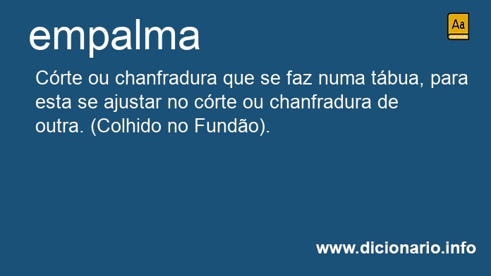 Significado de empalma