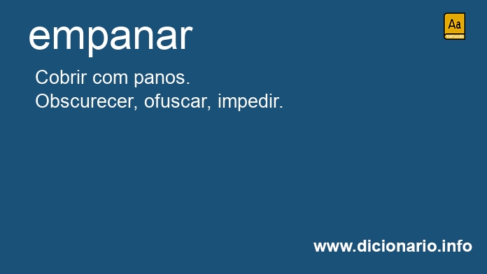 Significado de empanasse