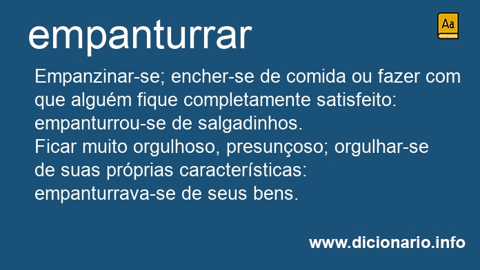 Significado de empanturra