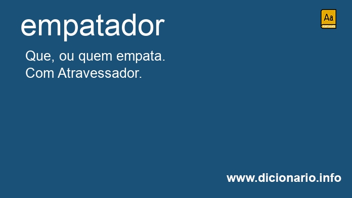 Significado de empatador