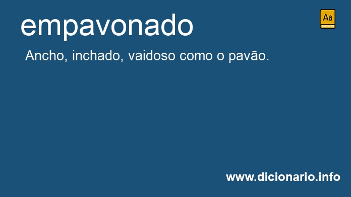 Significado de empavonado