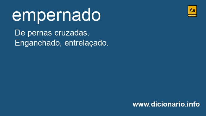 Significado de empernado