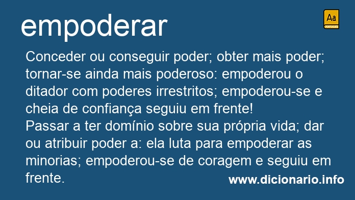 Significado de empoderariam