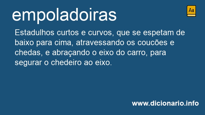 Significado de empoladoiras