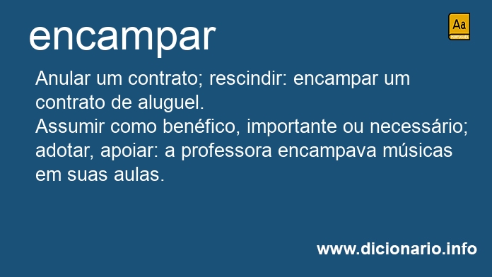 Significado de encampssemos