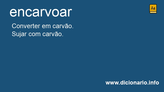 Significado de encarvoa