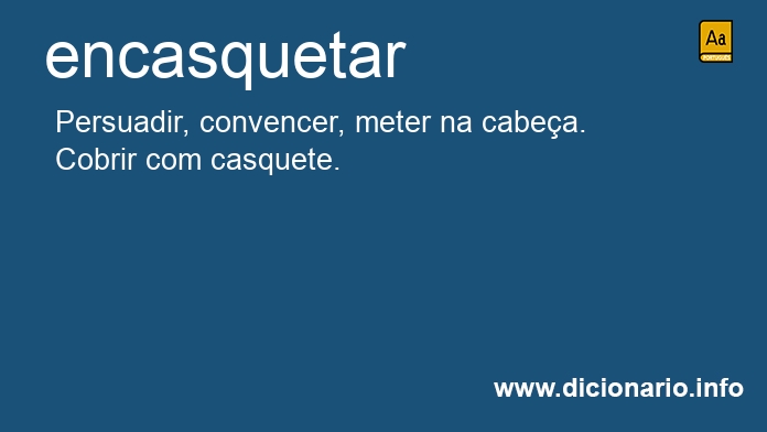 Significado de encasquetado