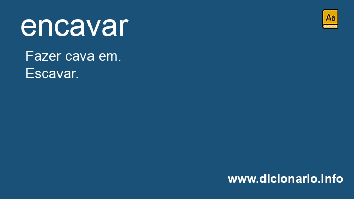 Significado de encavas