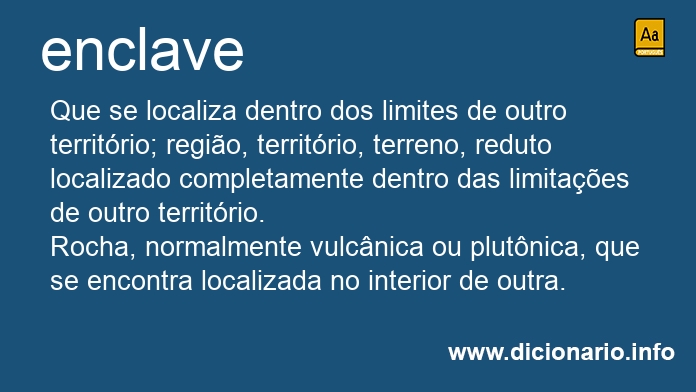 Significado de enclave