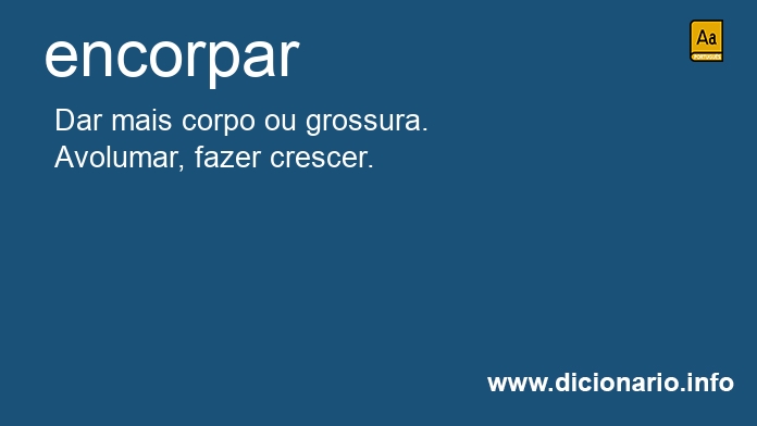 Significado de encorpasses