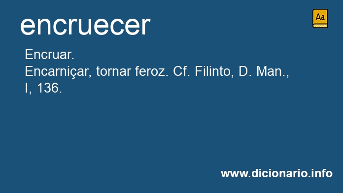 Significado de encruea