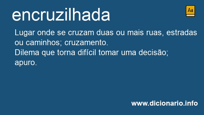 Significado de encruzilhadas