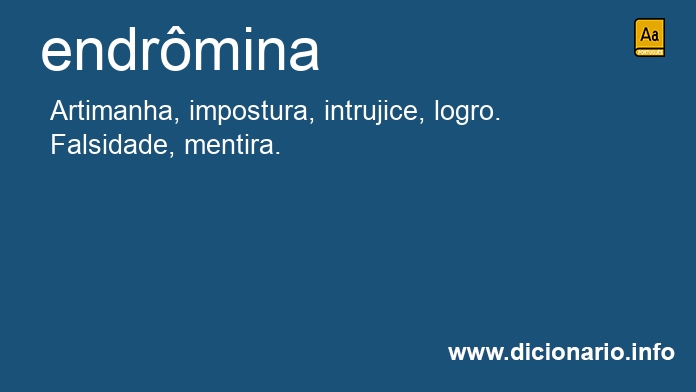 Significado de endrmina