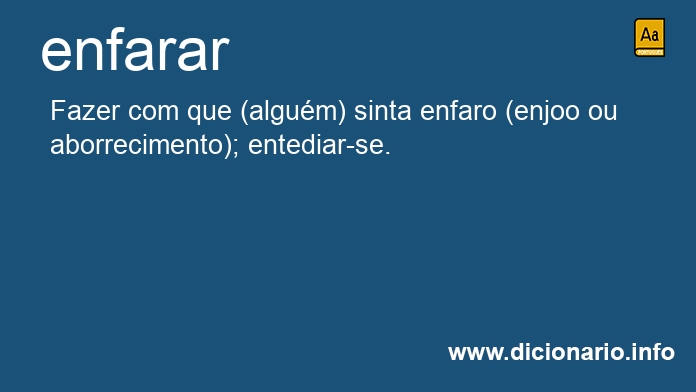 Significado de enfara