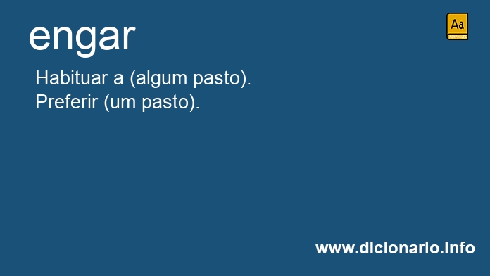Significado de engas