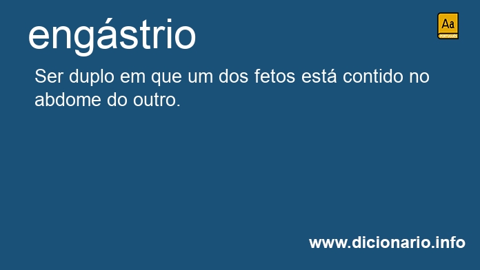 Significado de engstrio
