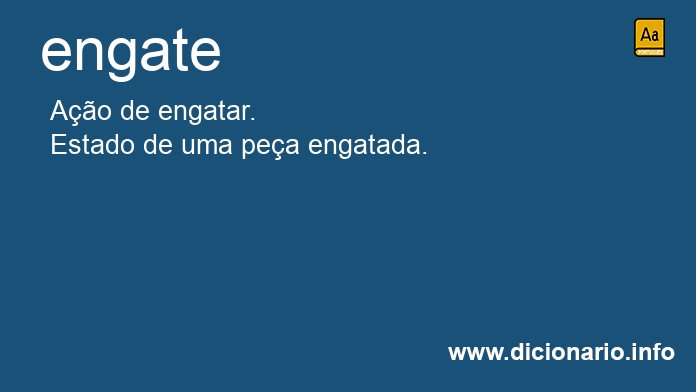 Significado de engate