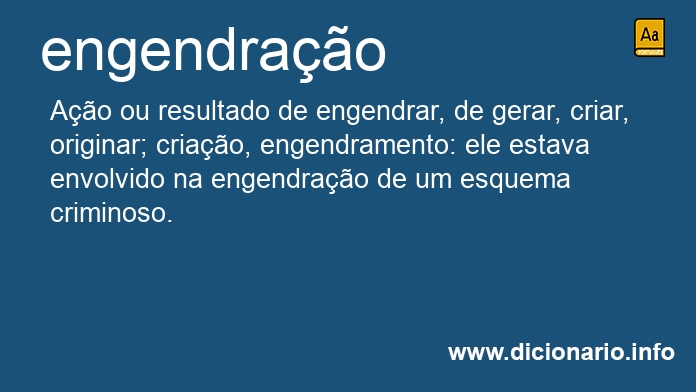 Significado de engendrao